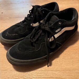 Vans Men's Black and White SK8 Shoes